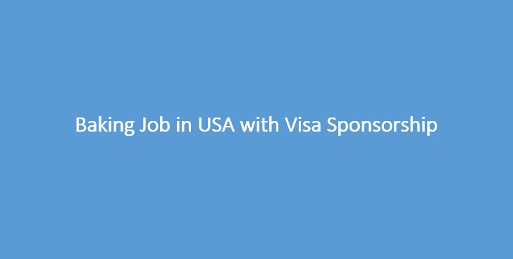 Banking Job in USA with Visa Sponsorship